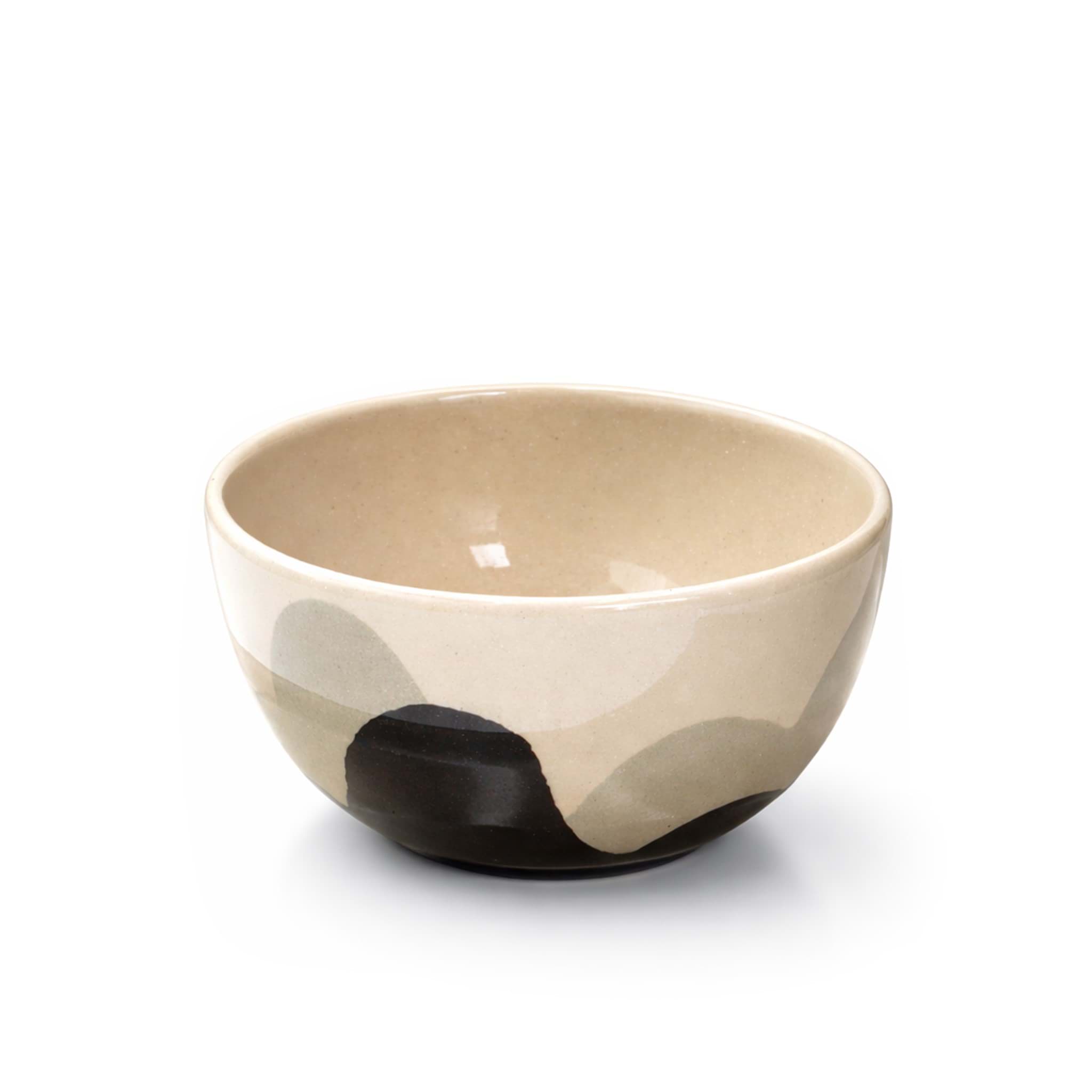 Camuflage Glazed Yuvarlak Kase resmi