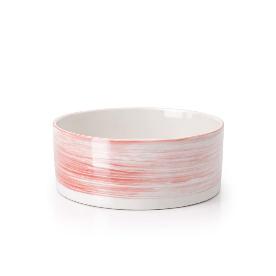 Pink Brush Bowl Kase resmi
