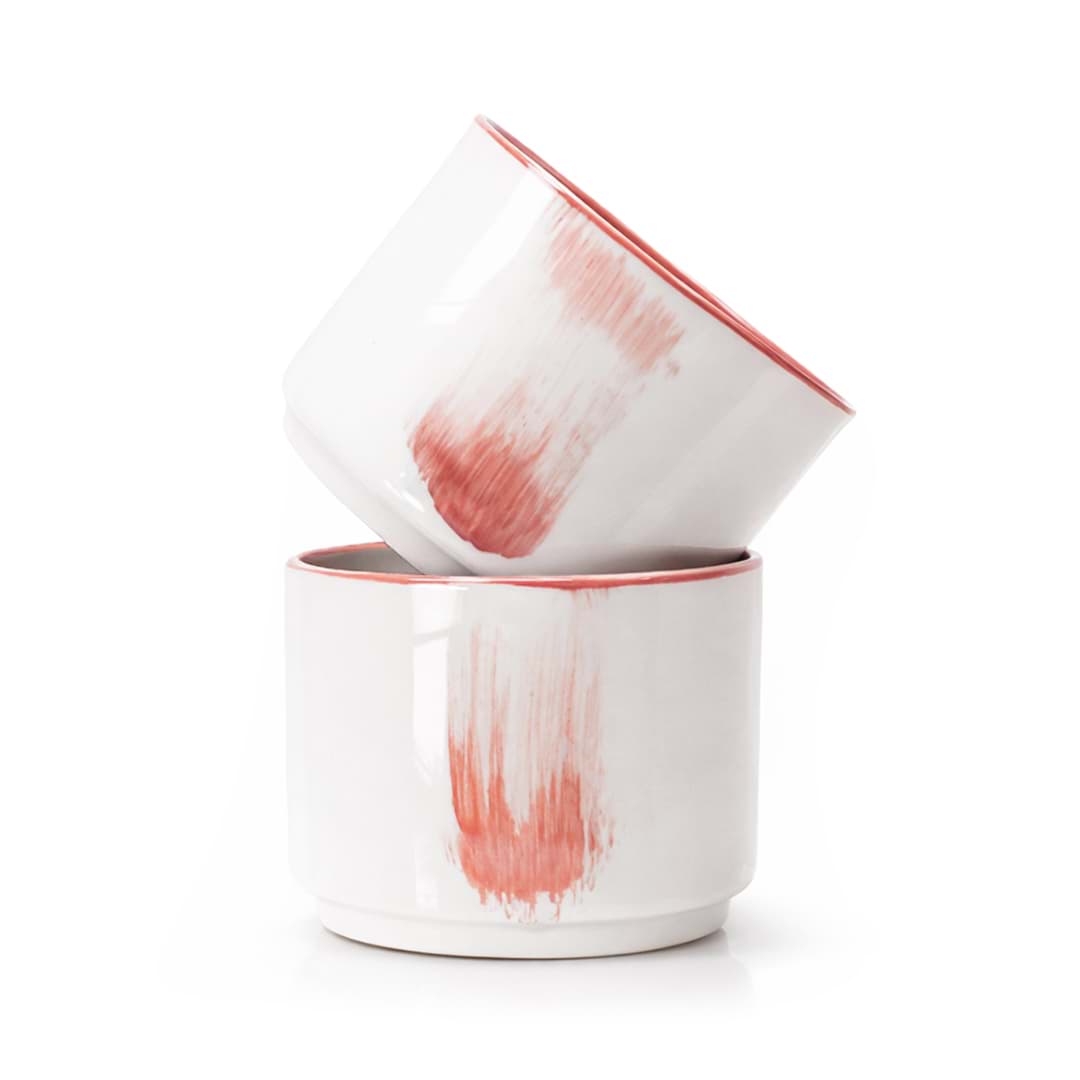 Pink Brush M Mug resmi