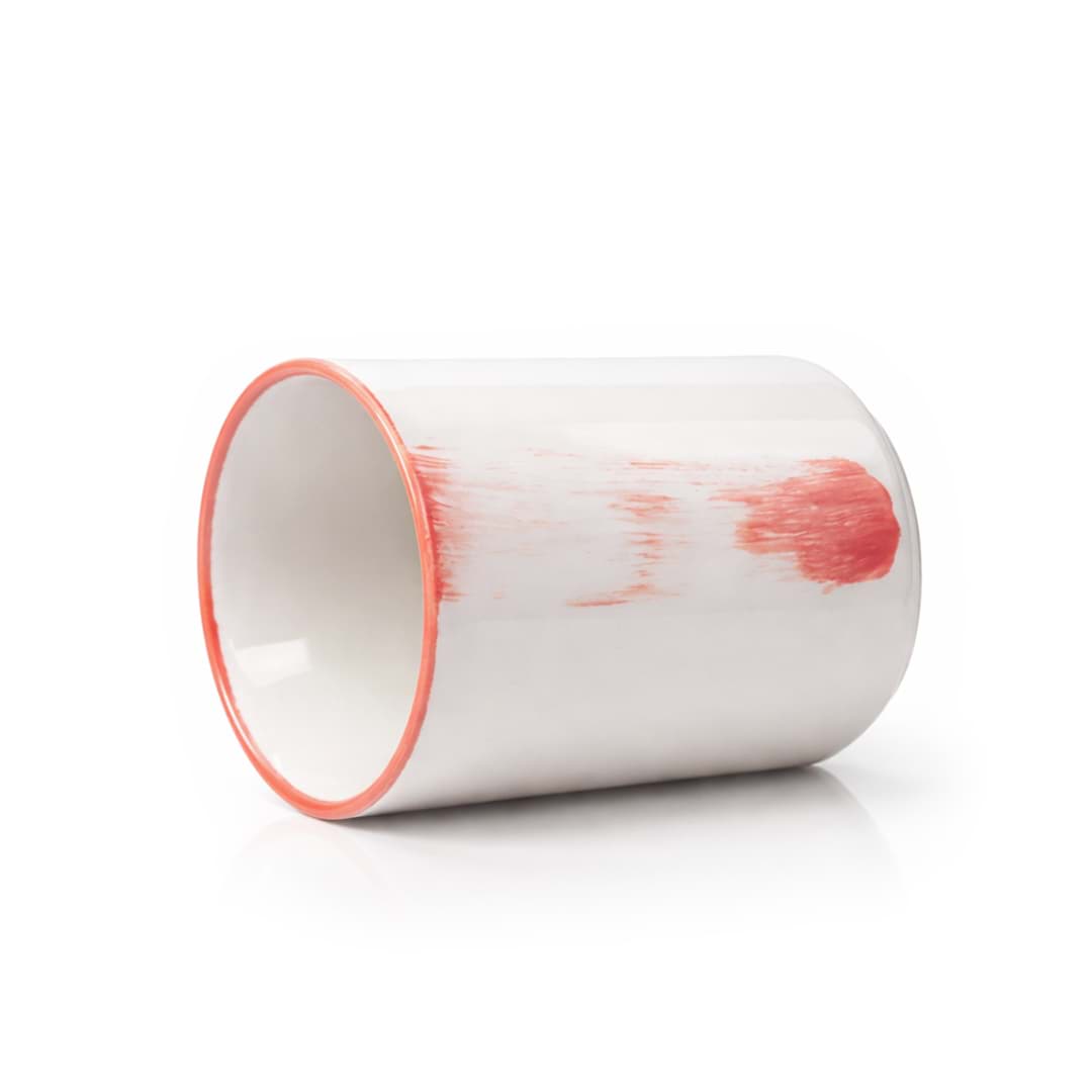 Pink Brush L Mug resmi